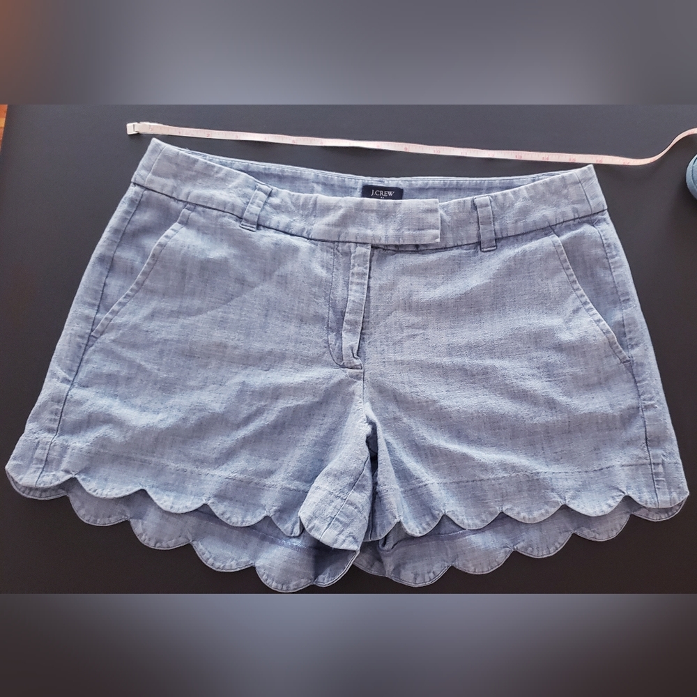 J. Crew Scalloped Shorts
